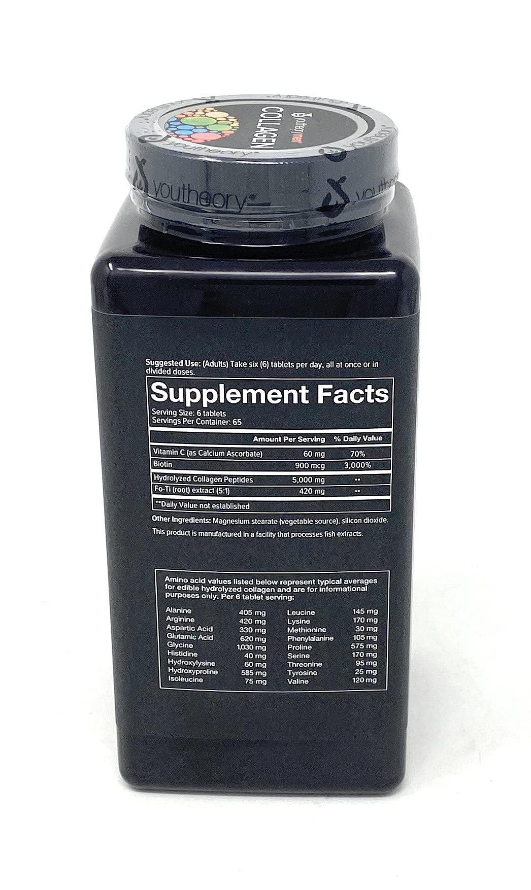 YOUTHEORY MEN COLLAGEN ADVANCED FORMULA, 390 TABLETS