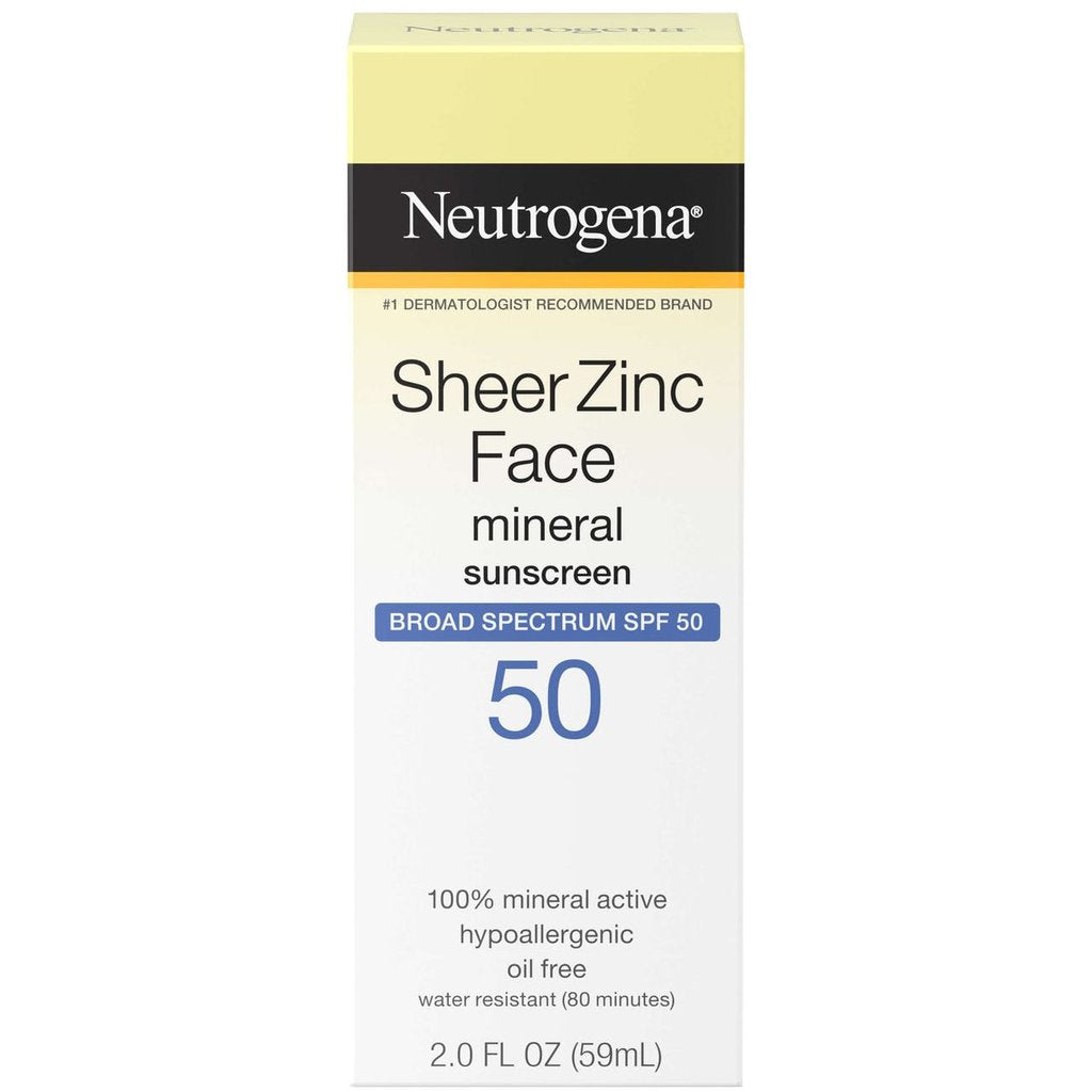NEUTROGENA SHEER ZINC MINERAL - E-Pharmacy Ghana