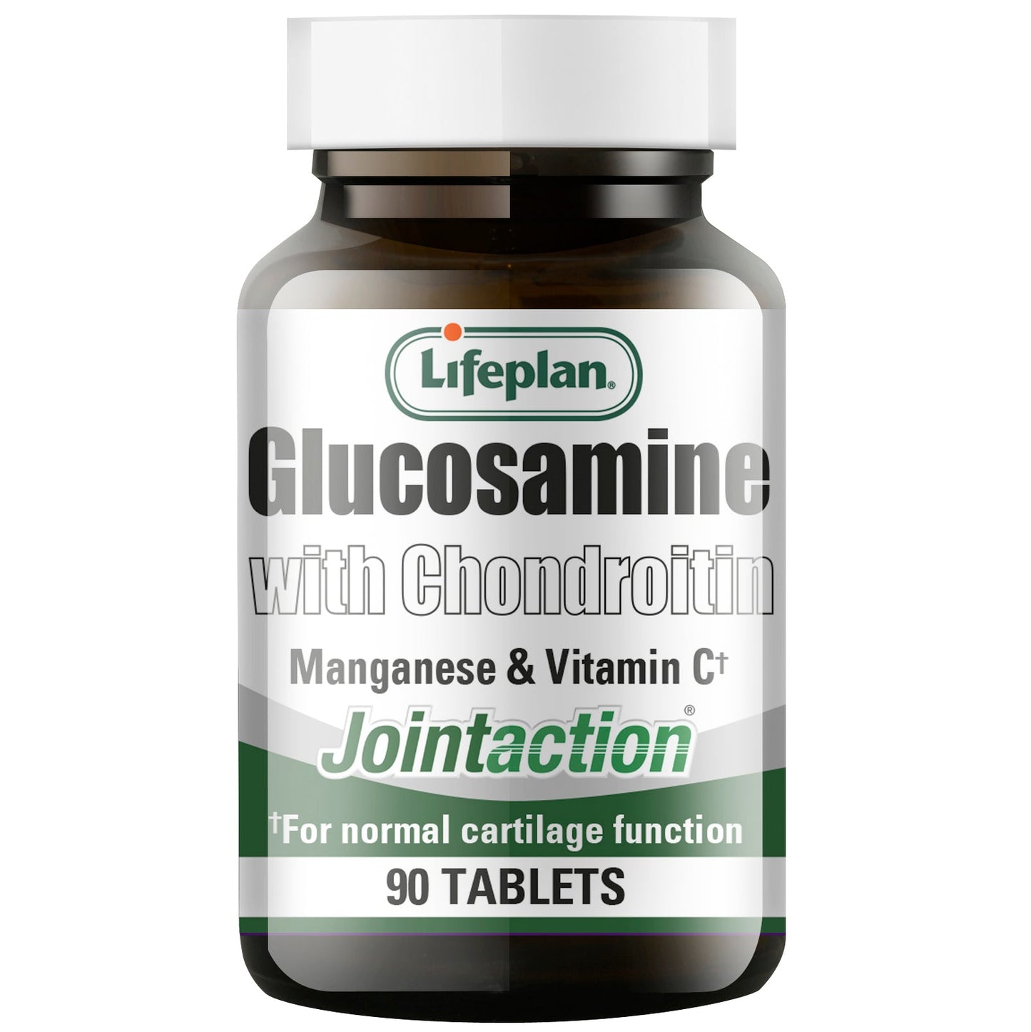 LIFEPLAN GLUCOSAMINE WITH CHONDROITIN, 90 TABLETS