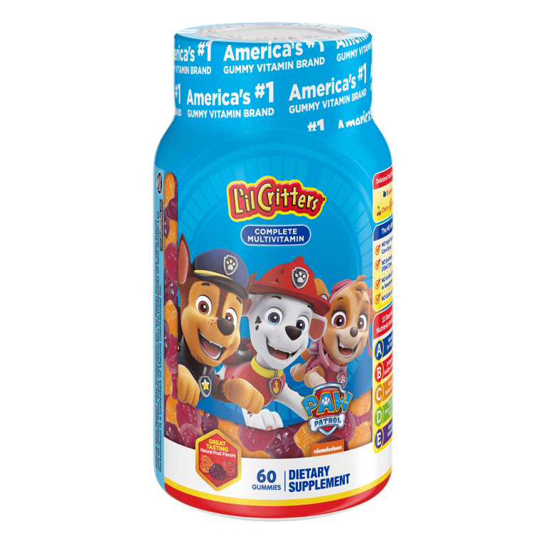 L’IL CRITTERS COMPLETE MULTIVITAMIN, 60 GUMMIES