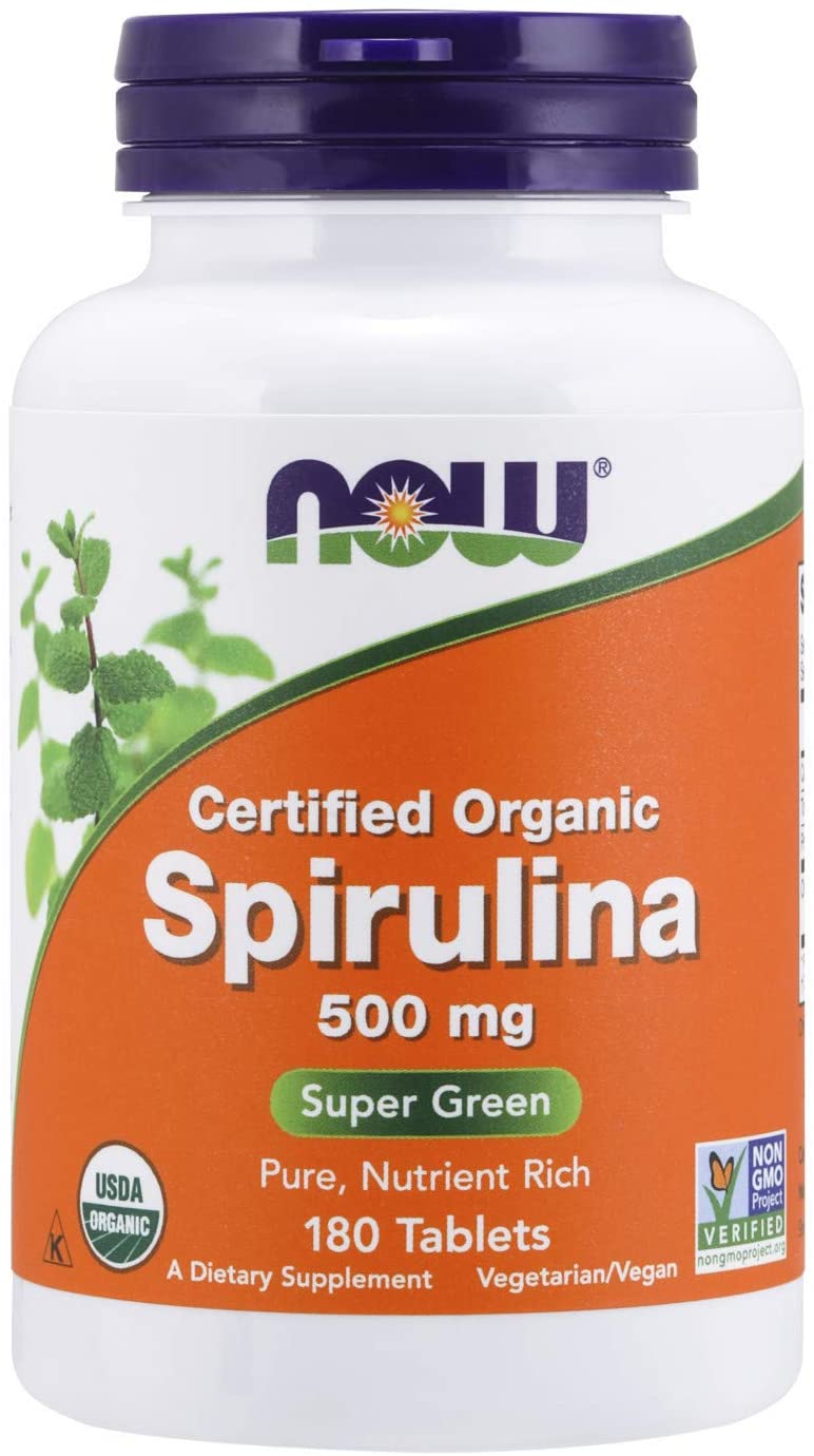 NOW SPIRULINA 500MG