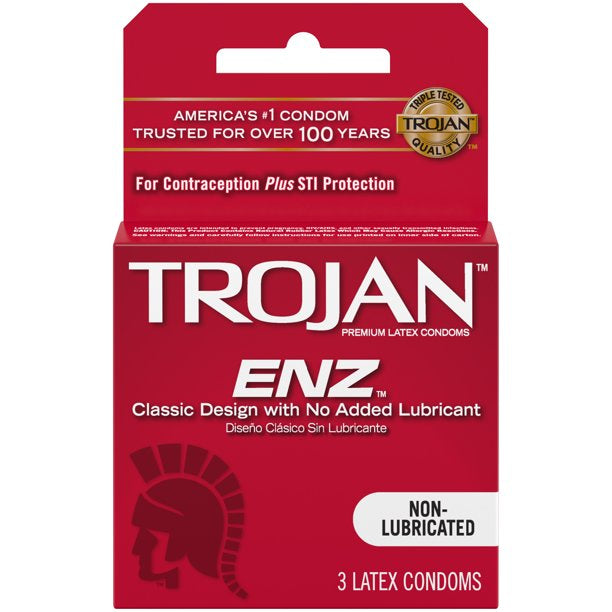 TROJAN, 3 CONDOMS