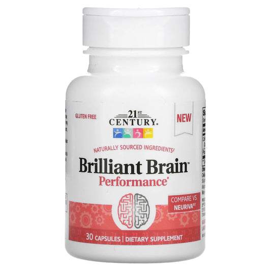 21ST CENTURY BRILLIANT BRAIN PERFORMANCE, 30 CAPSULES