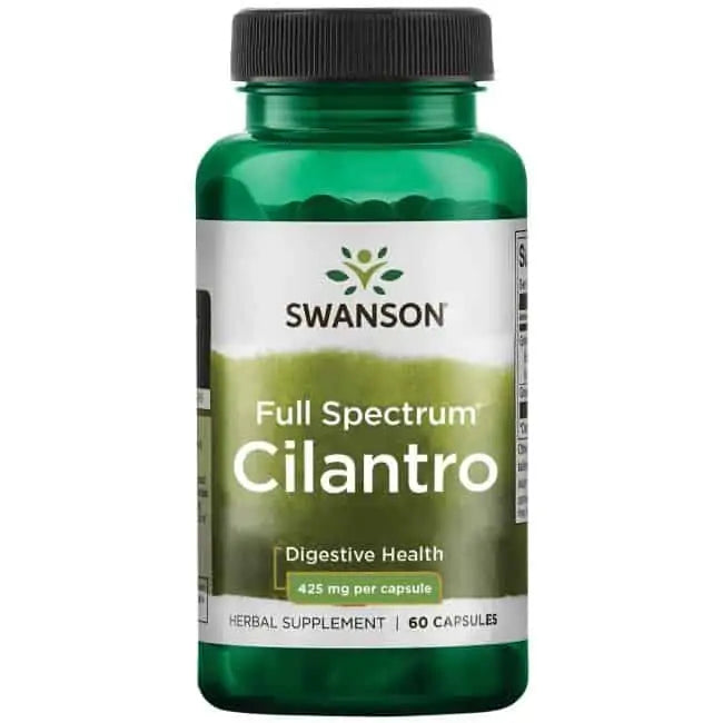 Pre-Order | Arrives in 5–10 Days – SWANSON FULL SPECTRUM CILANTRO, 60 CAPSULES