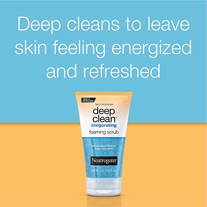 NEUTROGENA DEEP CLEAN INVIGORATING FOAMING SCRUB