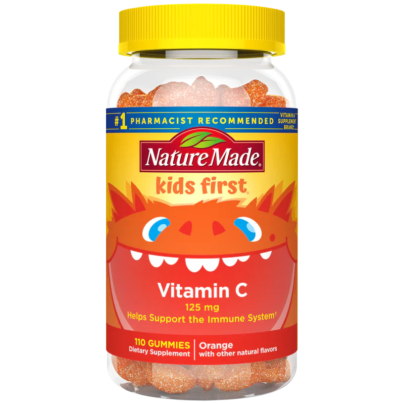 NATURE MADE KIDS FIRST VITAMIN C 125MG, 110 GUMMIES