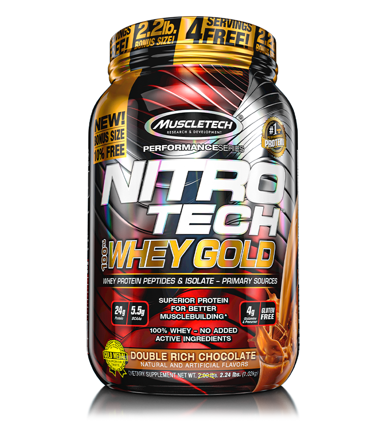 MUSCLETECH NITRO TECH WHEY GOLD