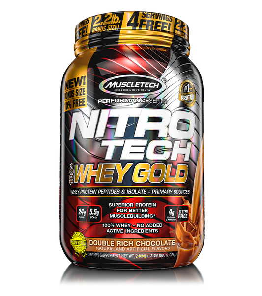 MUSCLETECH NITRO TECH WHEY GOLD