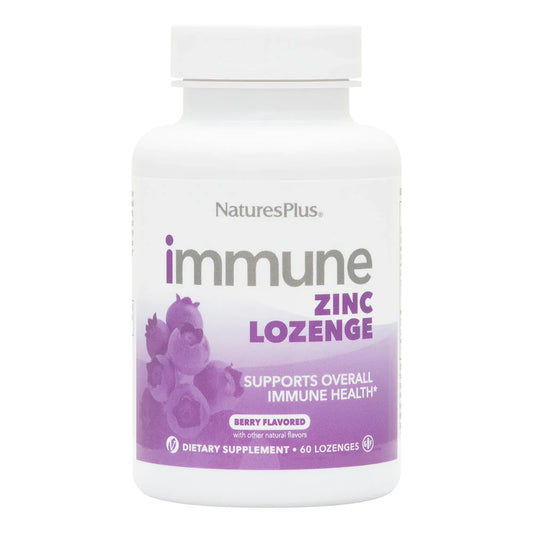 Pre-Order | Arrives in 5–10 Days – 
NATURESPLUS IMMUNE ZINC, 60 LOZENGES