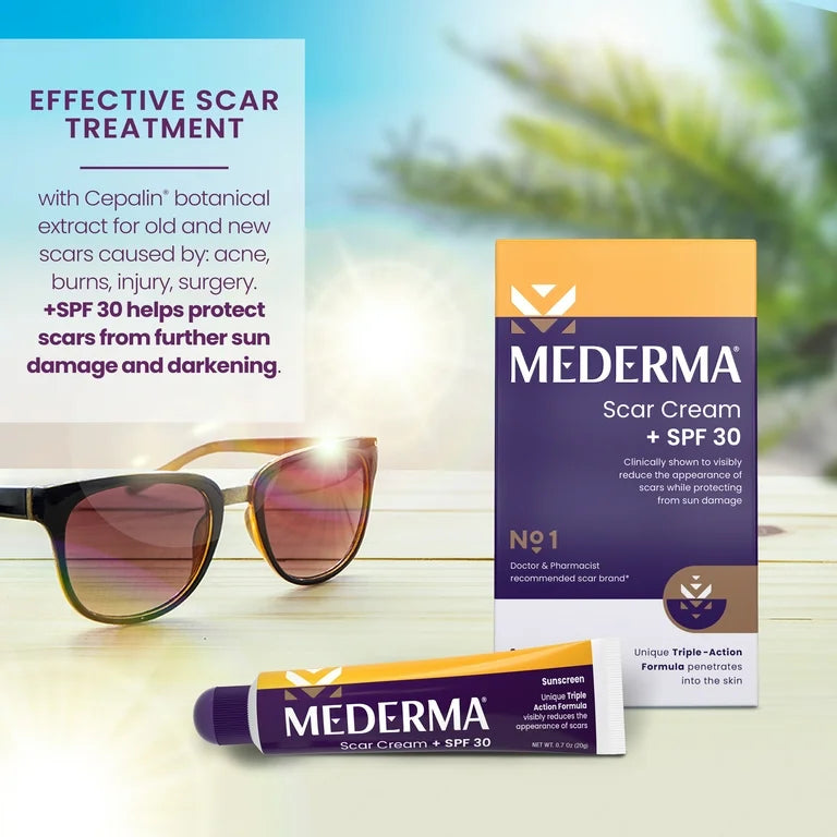 MEDERMA + SPF 30 SCAR CREAM