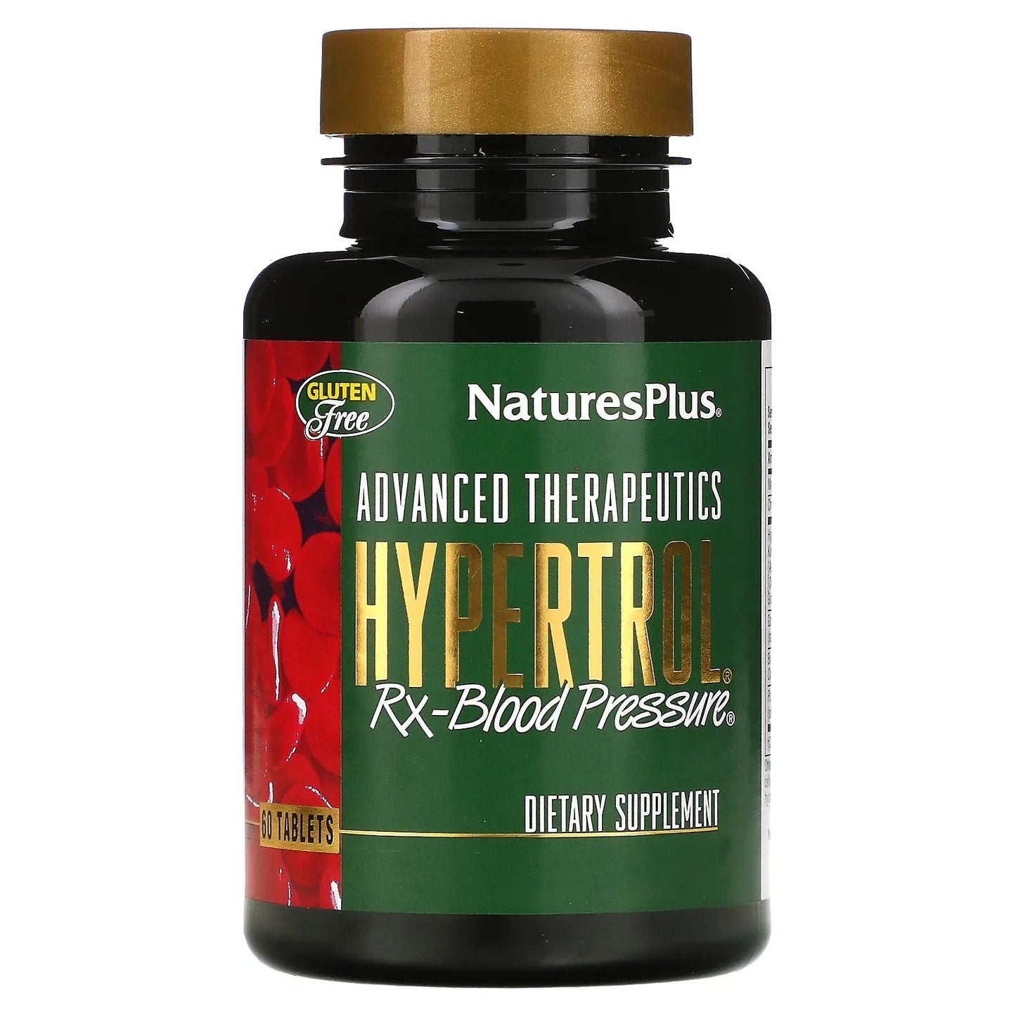 Pre-Order | Arrives in 5–10 Days – NaturesPlus
Advanced Therapeutics, Hypertrol, RX Blood Pressure, 60 Tablets