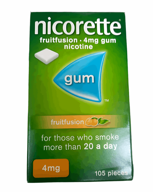 NICORETTE FRUITFUSION 4MG GUM,150 PIECES