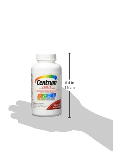 Pre-Order | Arrives in 5–10 Days – Centrum Adult Forte Essentials Mulitvitamins/Minerals Supplement for Men & Women, 250 Tablets (Packaging May Vary)