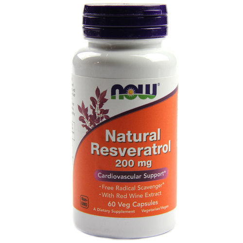 NOW NATURAL RESVERATROL 200MG - E-Pharmacy Ghana