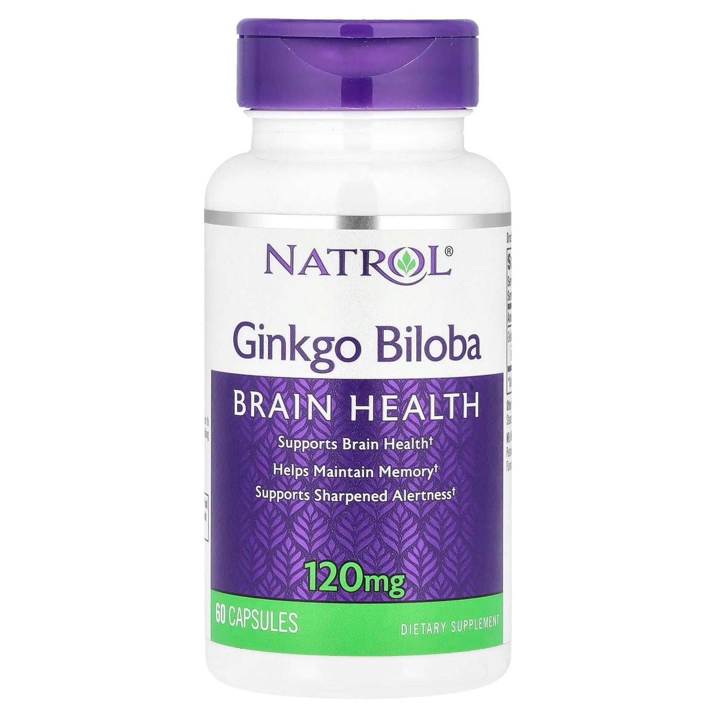 Pre-Order | Arrives in 5–10 Days – Natrol
Ginkgo Biloba, 60 Capsules