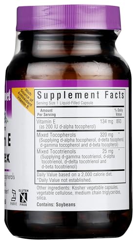 Pre-Order | Arrives in 5–10 Days – BlueBonnet Full Spectrum Natural Vitamin E Complex Liquid Capsules, 30 Count (743715006003)
