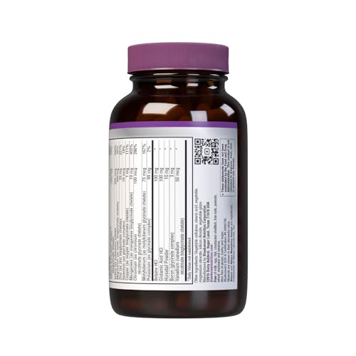 Pre-Order | Arrives in 5–10 Days – Bluebonnet Nutrition High Potency Chelated Multiminerals (Iron-Free), Albion Chelated Minerals, Soy-Free, Gluten-Free, Non-GMO, Kosher Certified, Dairy-Free, 120 Caplets, 40 Servings