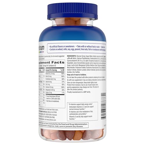 Pre-Order | Arrives in 5–10 Days – Centrum MultiGummies Gummy Multivitamin for Men, Multivitamin/Multimineral Supplement with Selenium, Antioxidants and Vitamin D3, Assorted Fruit Flavor - 170 Count