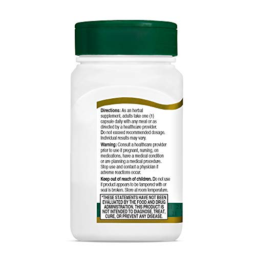 Pre-Order | Arrives in 5–10 Days – 21st Century Turmeric Complex Vegetarian Capsules, 60 Count