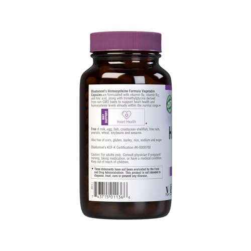 Pre-Order | Arrives in 5–10 Days – BlueBonnet Homocysteine Formula Supplement, 120 Count