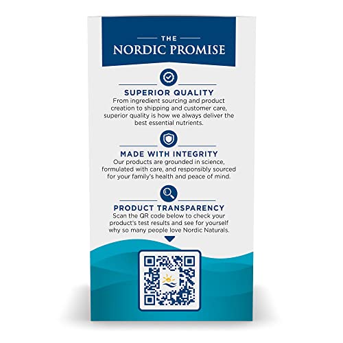 Pre-Order | Arrives in 5–10 Days – Nordic Naturals Omega-3, Lemon Flavor - 180 Soft Gels - 690 mg Omega-3 - Fish Oil - EPA & DHA - Immune Support, Brain & Heart Health, Optimal Wellness - Non-GMO - 90 Servings