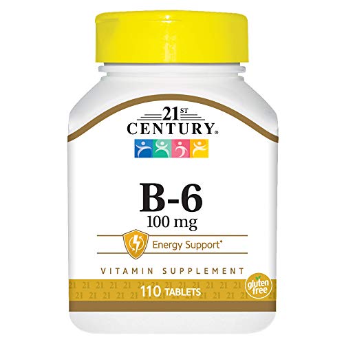 Pre-Order | Arrives in 5–10 Days – 21st Century Vitamin B-6 100 Mg, 110 Count
