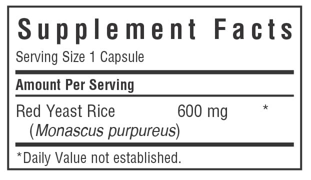 Pre-Order | Arrives in 5–10 Days – Bluebonnet Nutrition Red Yeast Rice 600 mg, Heart Health*, Non-GMO, Vegan, Kosher Certified, Gluten-Free, Soy-Free, Dairy-Free, 120 Vegetable Capsules, 120 Servings