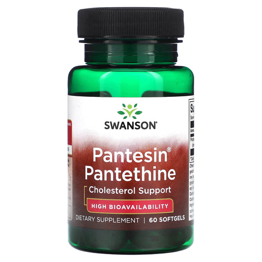 Pre-Order | Arrives in 5–10 Days – Swanson
Pantesin Pantethine, 300 mg, 60 Softgels