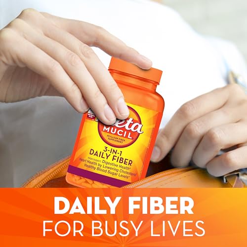 Pre-Order | Arrives in 5–10 Days – Metamucil Daily Fiber Supplement, 160 Capsules