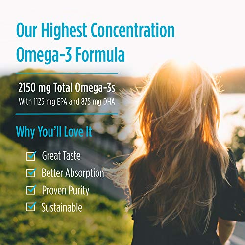 Pre-Order | Arrives in 5–10 Days – Nordic Naturals ProOmega 2000, Lemon Flavor - 120 Soft Gels - 2150 mg Omega-3 - Ultra High-Potency Fish Oil - EPA & DHA - Promotes Brain, Eye, Heart, & Immune Health - Non-GMO - 60 Servings
