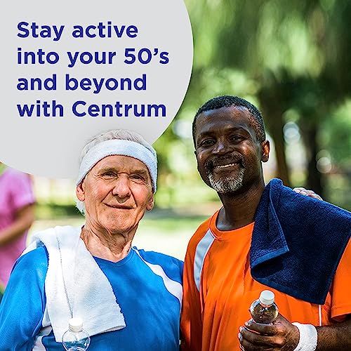 Pre-Order | Arrives in 5–10 Days – Centrum Silver Men's 50+ Multivitamin with Vitamin D3, B-Vitamins, Zinc for Memory and Cognition - 200 Tablets