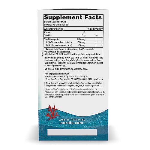 Pre-Order | Arrives in 5–10 Days – Nordic Naturals Ultimate Omega 2X Teen, Strawberry - 60 Mini Soft Gels - 1120 mg Total Omega-3s with EPA & DHA - Brain Health, Positive Mood, Social Development, Learning - Non-GMO - 30 Servings