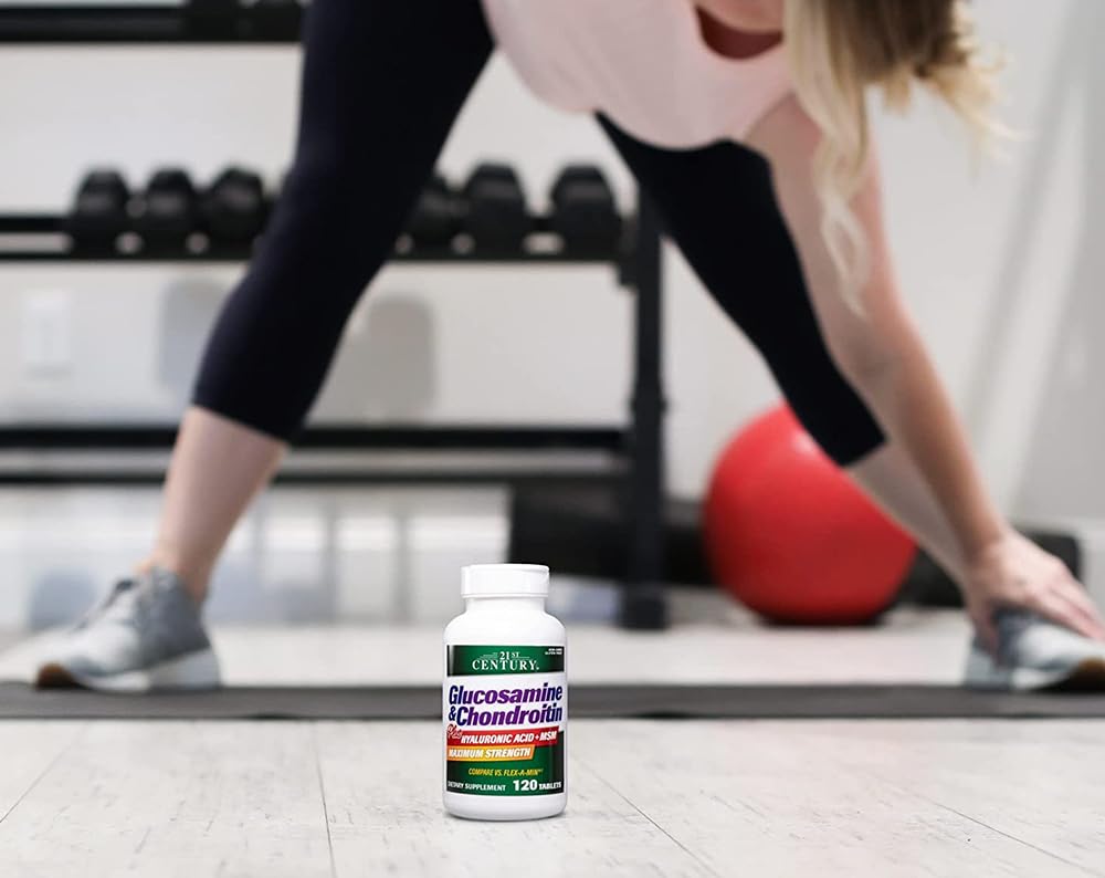 Pre-Order | Arrives in 5–10 Days – 21st Century Glucosamine and Chondroitin Plus Tablets, 120 Count