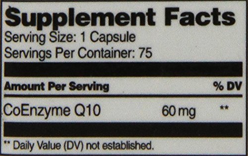 Pre-Order | Arrives in 5–10 Days – 21st Century Co Q10 60 mg Capsules, 75 Count