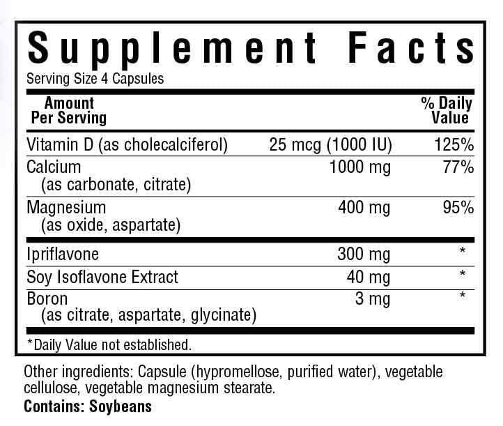Pre-Order | Arrives in 5–10 Days – BlueBonnet Osteo-Bone Formula Vegetarian Capsules, 90 Count