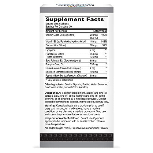 Pre-Order | Arrives in 5–10 Days – 21st Century Prostate Health, 60Count