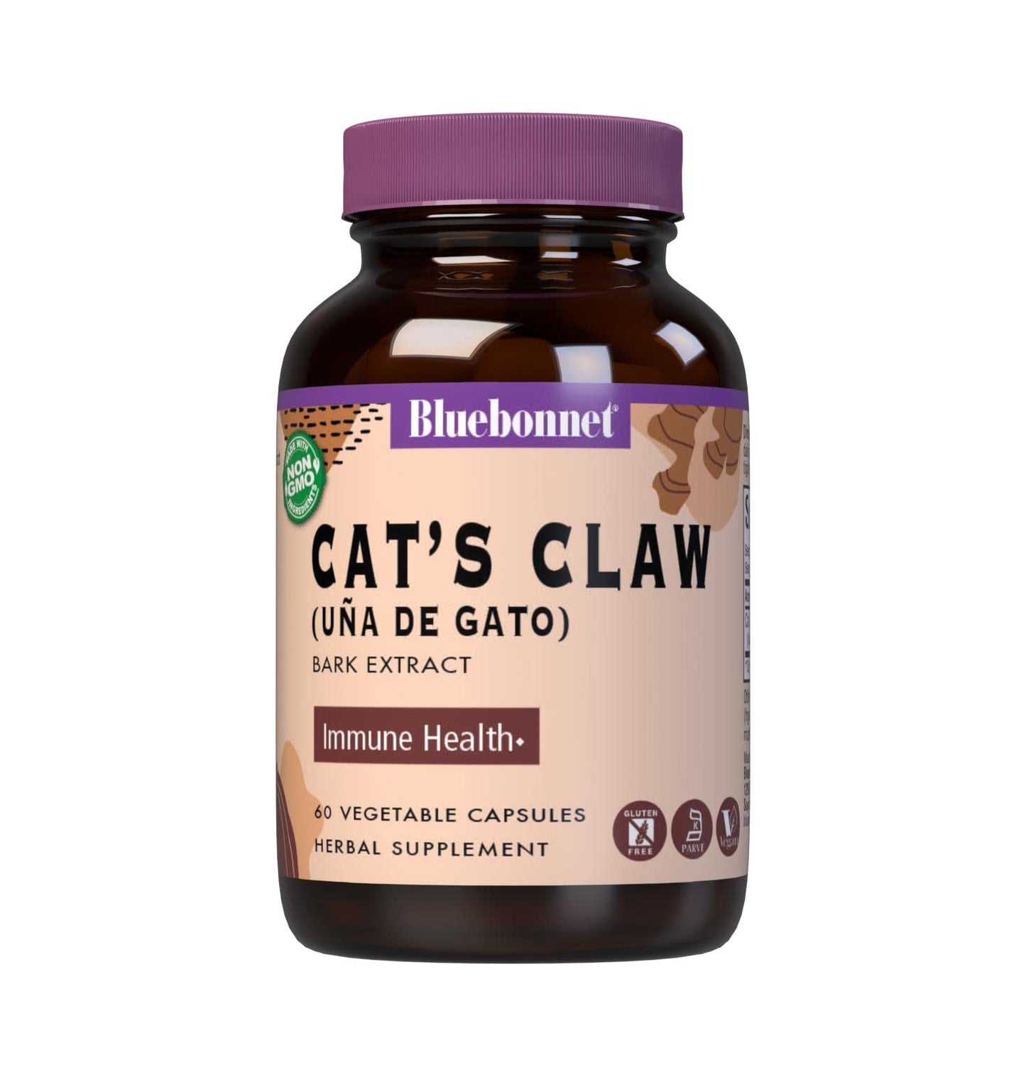Pre-Order | Arrives in 5–10 Days – BlueBonnet Cat's Claw Bark Extract Supplement, 60 Count