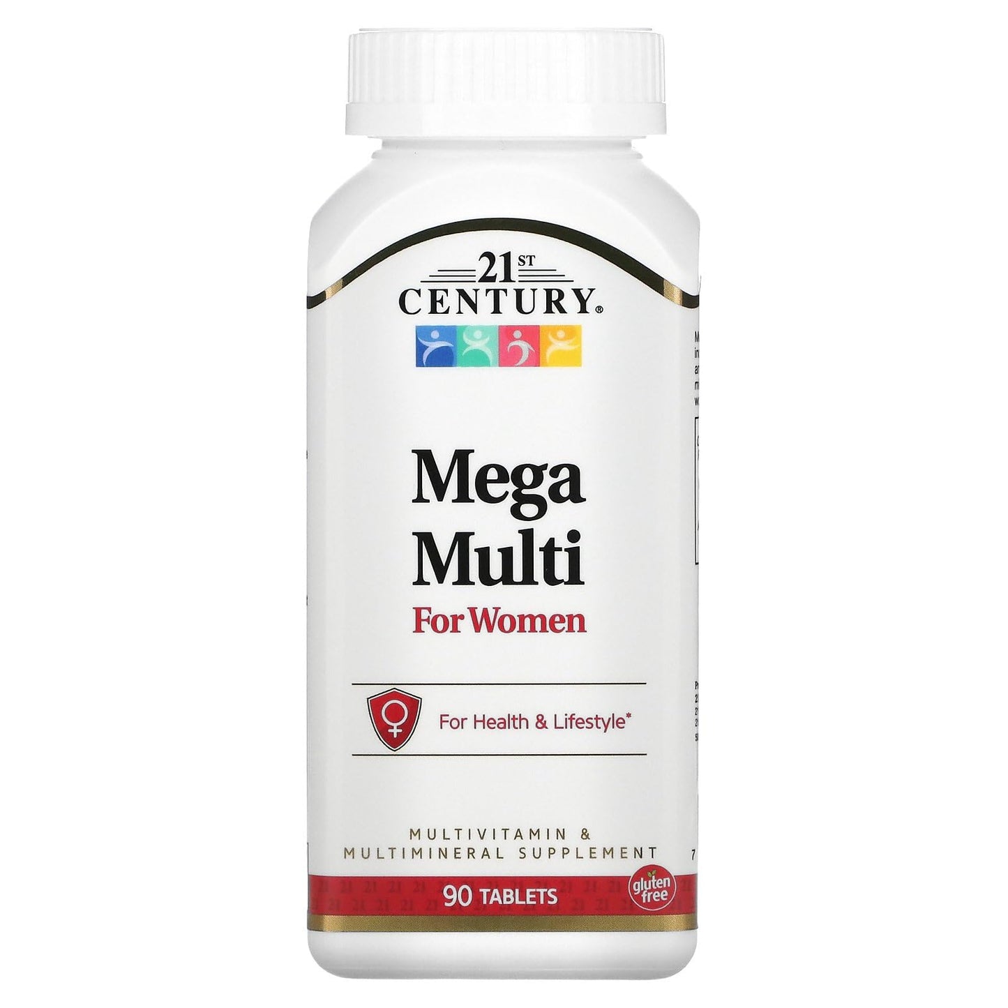 Pre-Order | Arrives in 5–10 Days – 21st Century Mega Multi for Women Tablets, 90-Count (22659)
