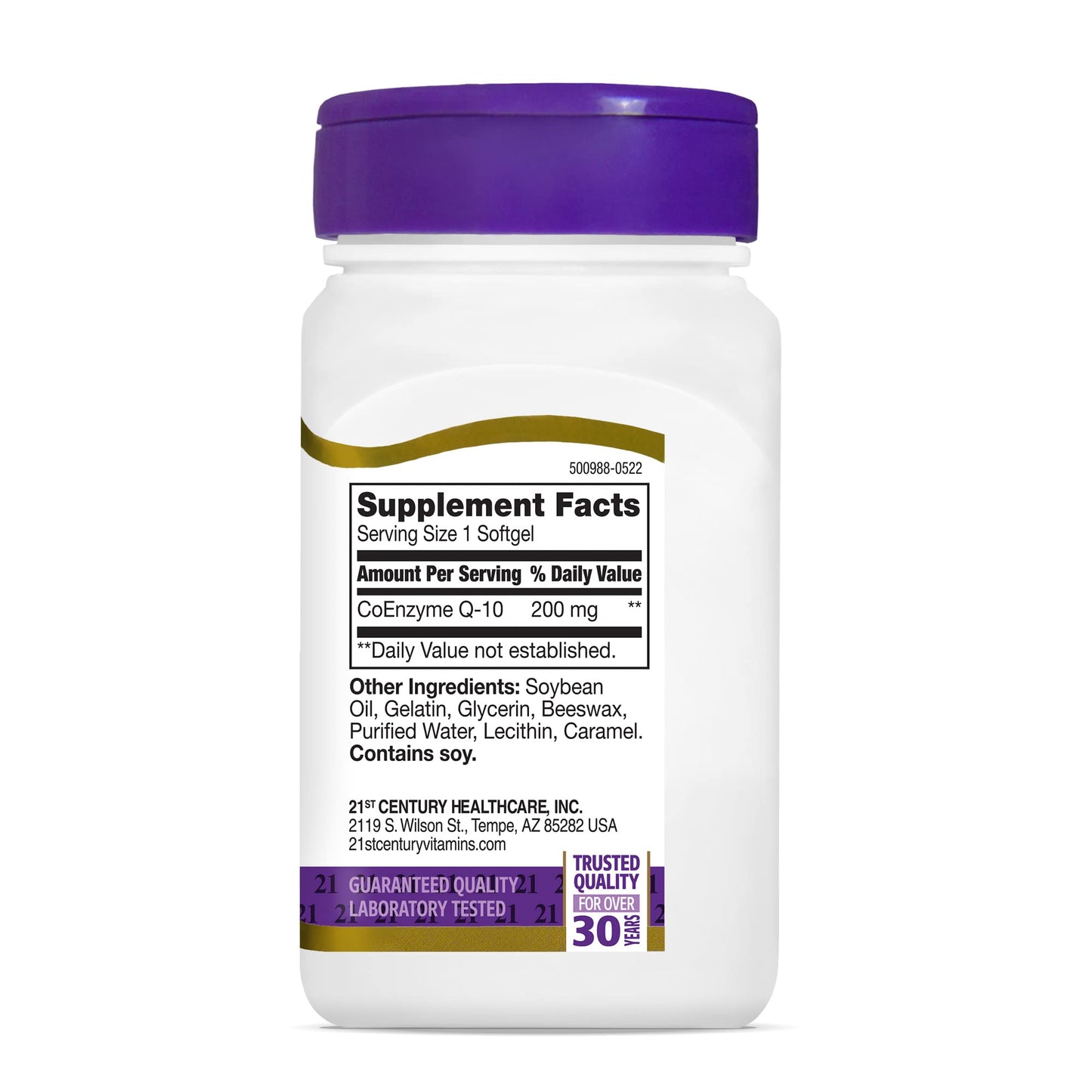 Pre-Order | Arrives in 5–10 Days – 21st Century Co Q10 200 mg Softgels, 90 Count