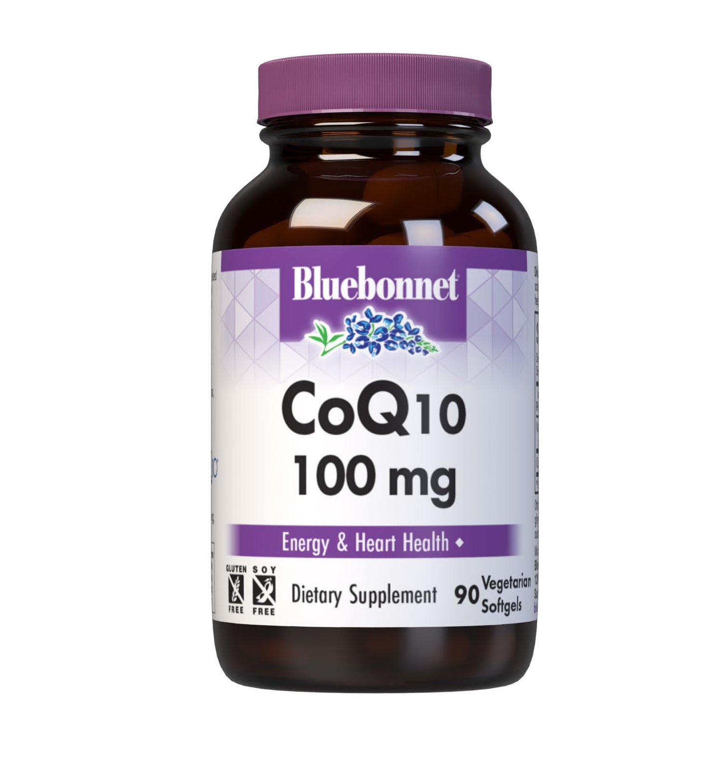 Pre-Order | Arrives in 5–10 Days – BlueBonnet CoQ-10 Vegetarian Softgels, 100 mg, 90 Count