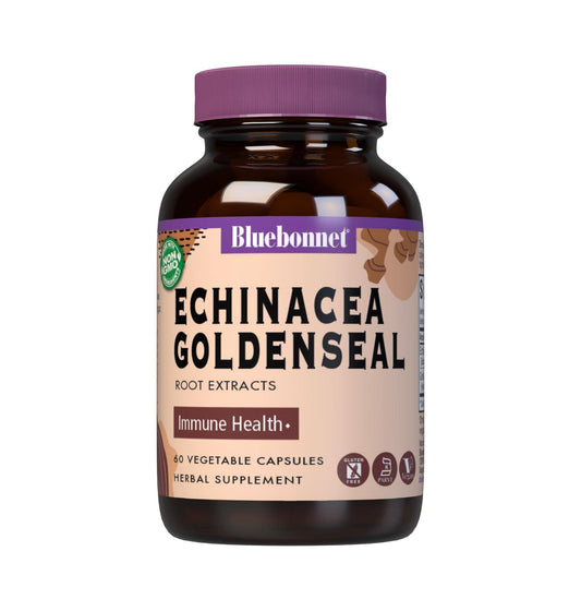 Pre-Order | Arrives in 5–10 Days – BlueBonnet Echinacea Goldenseal Root Extract Supplement, 60 Count