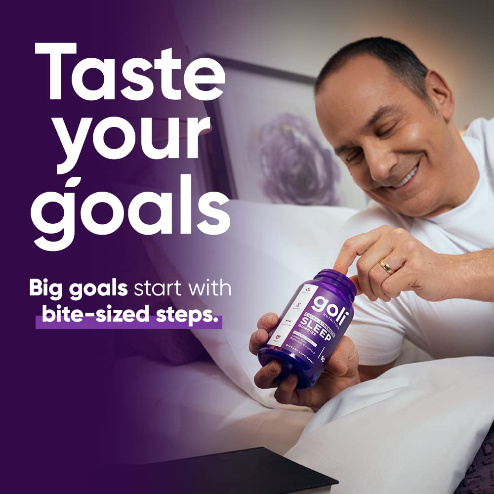 Pre-Order | Arrives in 5–10 Days – Goli Nutritional Supplement, Extra Strength Sleep Gummy 10mg Melatonin - 1 Pack 50 Count - Gluten-Free, Vegan, Non-GMO, and Gelatin-Free