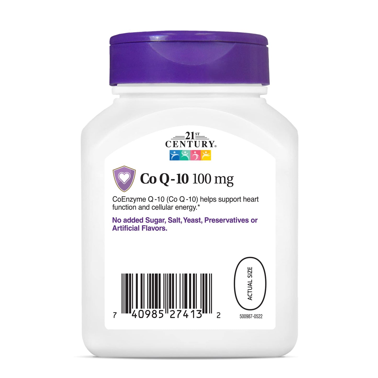 Pre-Order | Arrives in 5–10 Days – 21st Century Co Q10 100 mg Softgels, 90 Count