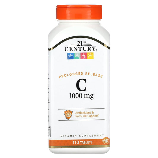 Pre-Order | Arrives in 5–10 Days – 21st Century C 1000 mg Prolonged Release Tablets 110 Count