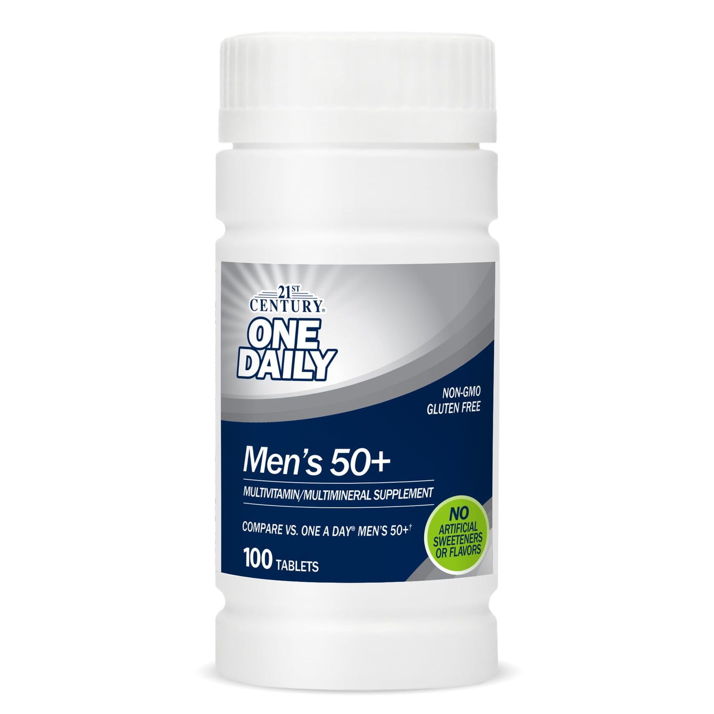 Pre-Order | Arrives in 5–10 Days – 21st Century One Daily Men's 50+ Tablets, 100 Count