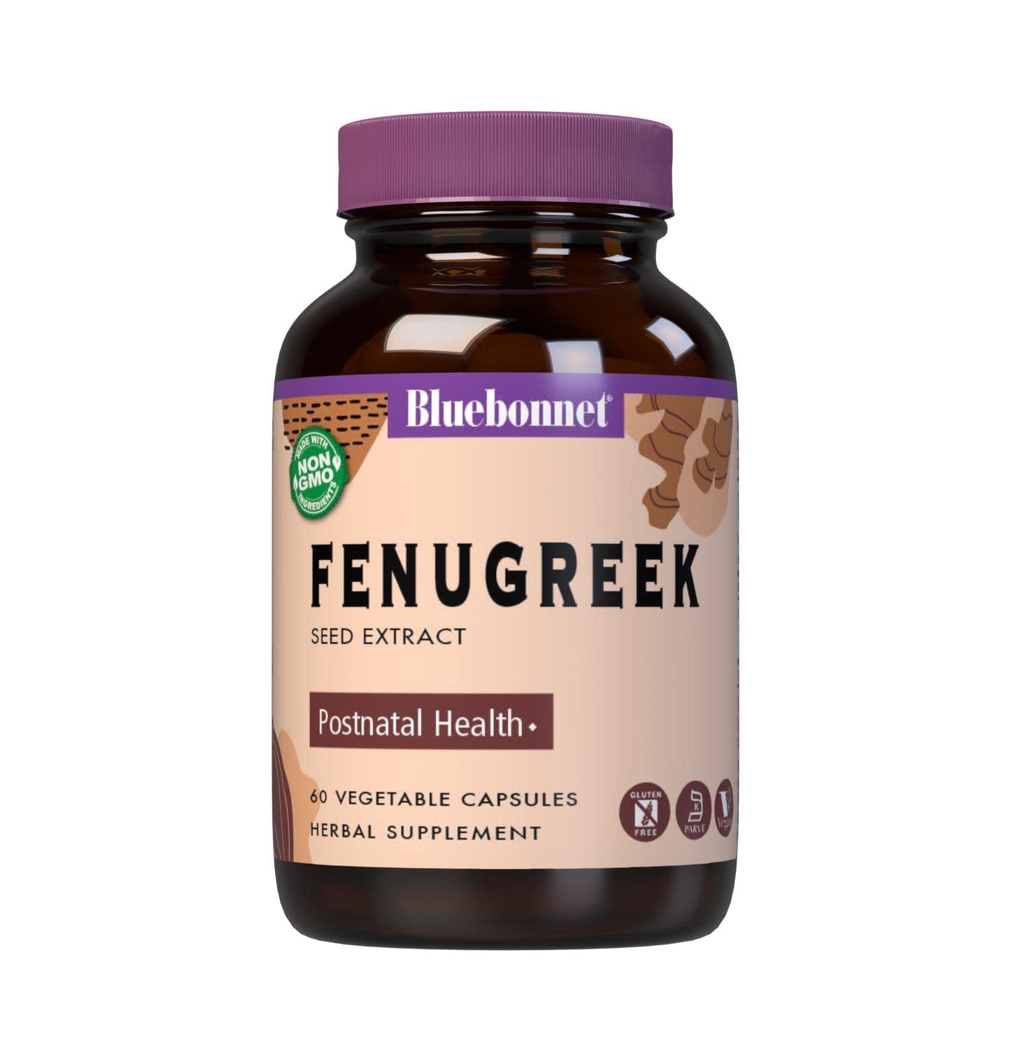 Pre-Order | Arrives in 5–10 Days – BlueBonnet Fenugreek Seed Extract Supplement, 60 Count