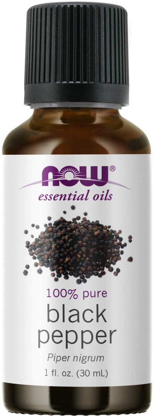 NOW FOODS BLACK PEPPER OIL - 1 FL OZ (30ML) - E-Pharmacy Ghana