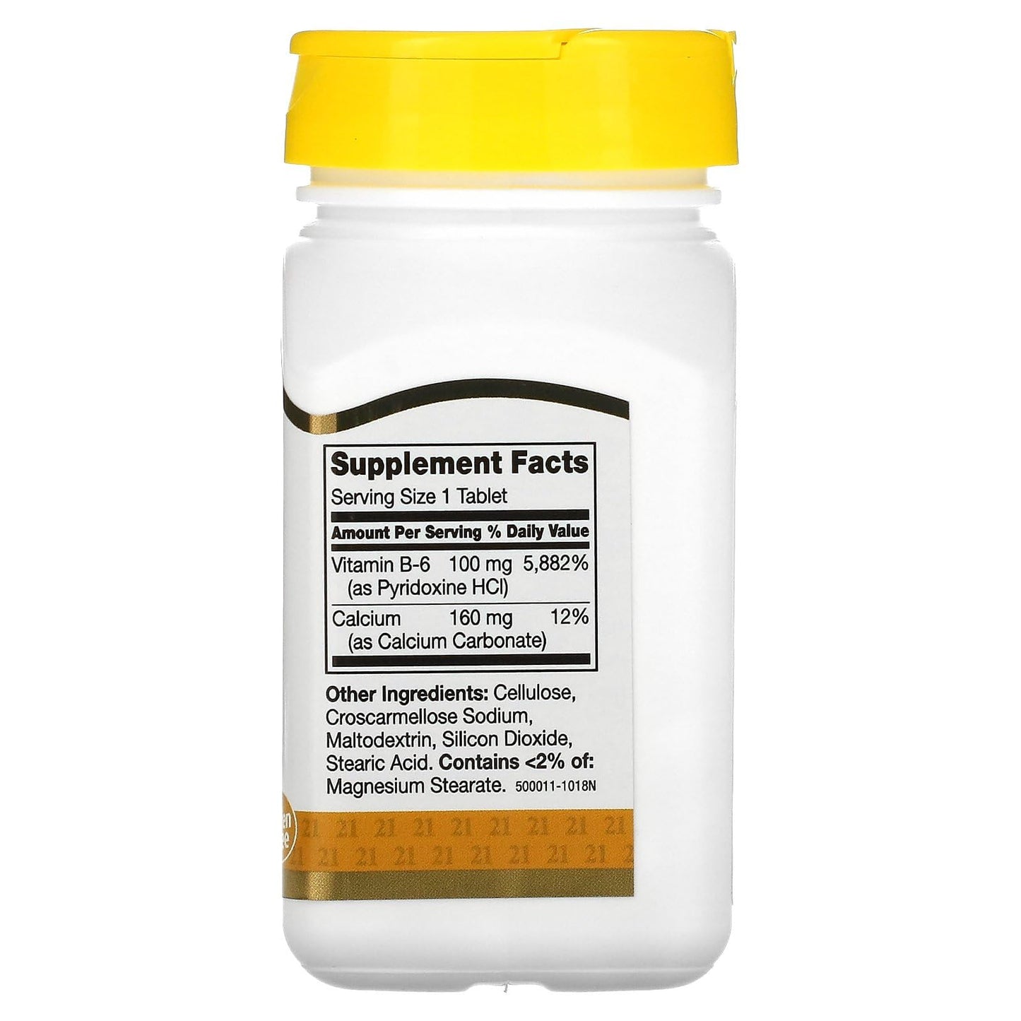 Pre-Order | Arrives in 5–10 Days – 21st Century B 6 100 mg Tablets, 110 Count (Pack of 3)