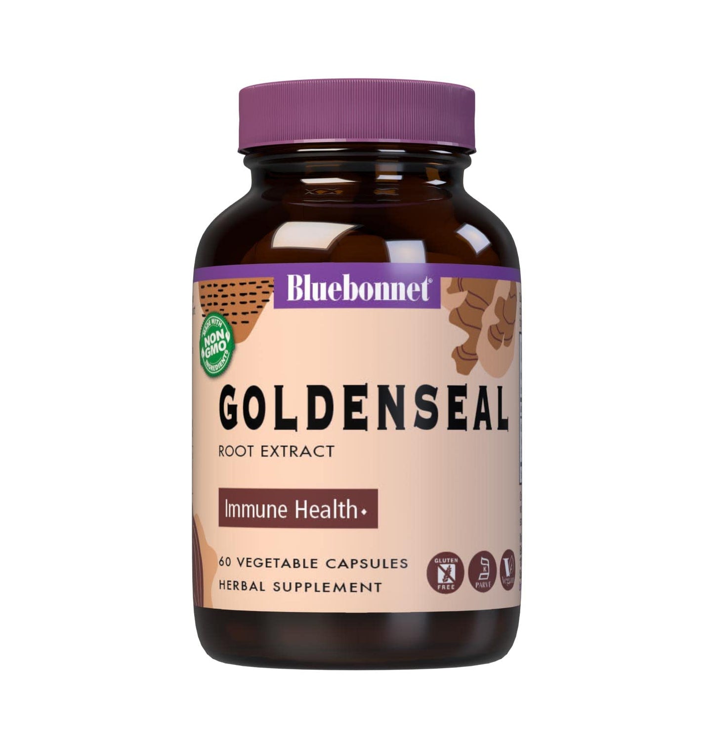 Pre-Order | Arrives in 5–10 Days – BlueBonnet Goldenseal Root Extract Supplement, 60 Count