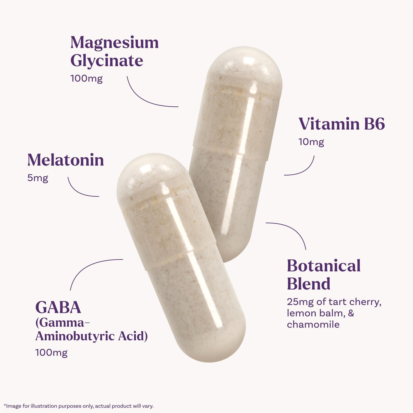 Pre-Order | Arrives in 5–10 Days – Natrol Sleep & Restore Capsules - Calm Magnesium Glycinate, Magnesium Sleep Aid with GABA, Melatonin 5mg, Botanical Blend, 30 Day Supply